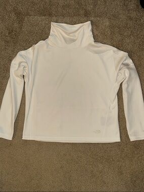 The North Face White Performance Turtleneck Top